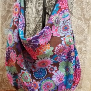 Handmade in Seattle Laarni & Tita Floral Tote